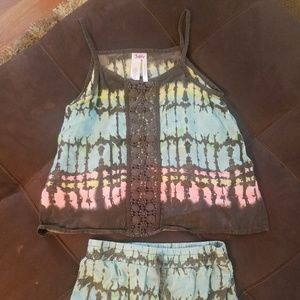 2 piece matching summer outfit from Justice